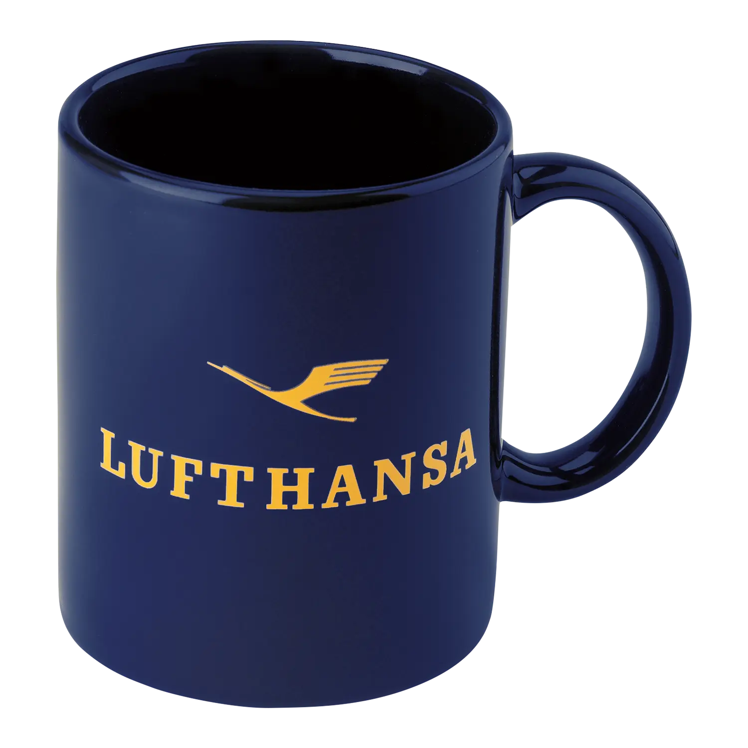 Lufthansa Retro Kaffeebecher, Kobaltblau